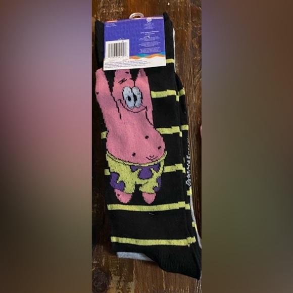 SpongeBob socks 2 pairs - Picture 1 of 3